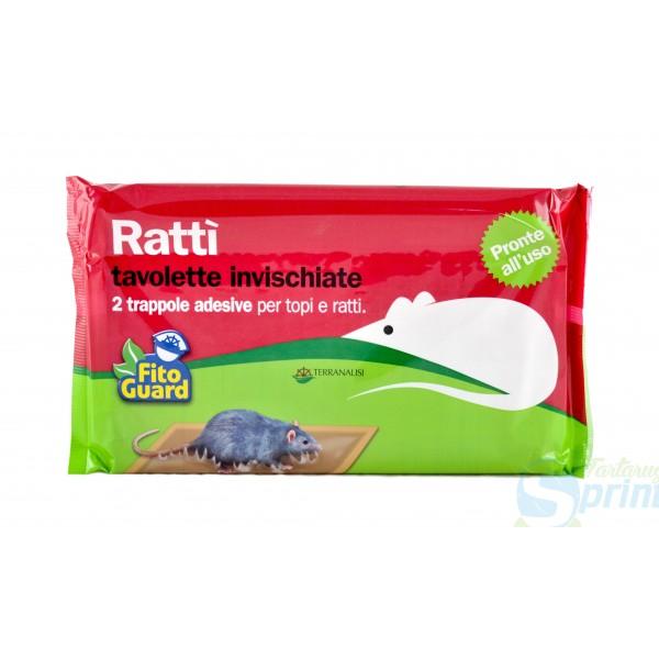 Trappole per Topi - Rattì (2 Tavolette invischiate adesive per Topi e Ratti)  19x14 Online